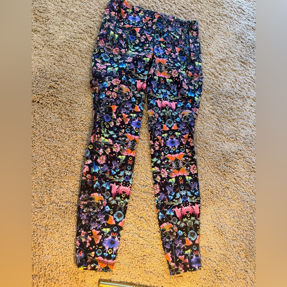 Lululemon electric floral leggings